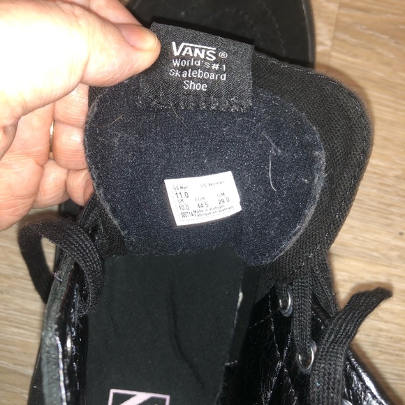 Vans mens high tops skate shoes sneakers size 11 - Picture 7 of 7